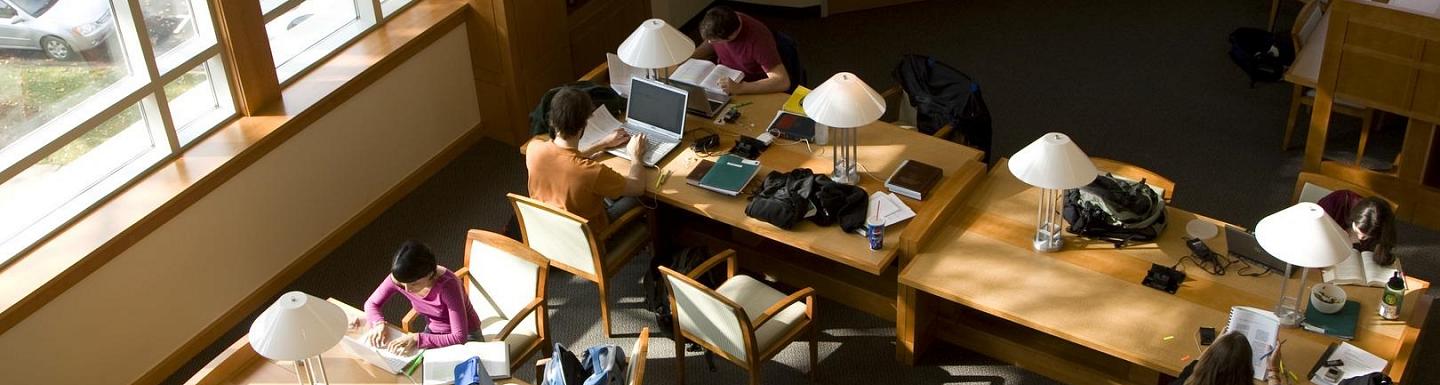 Interior view of Law Library