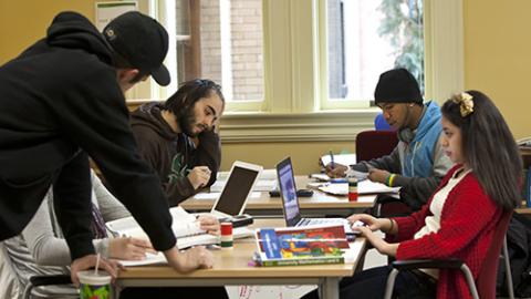 Tutoring at math library