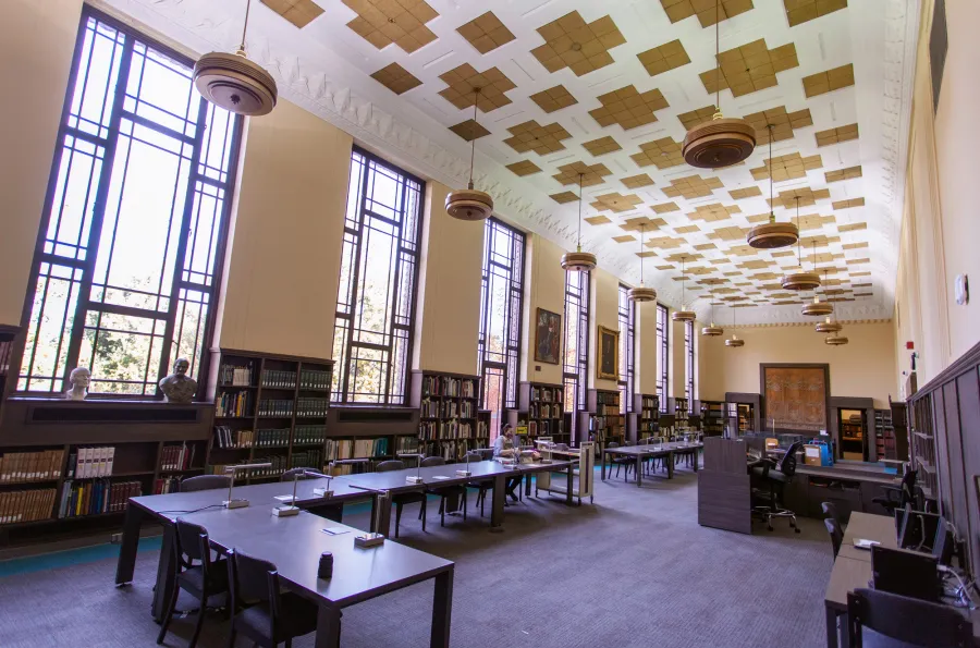 Special Collections reading room